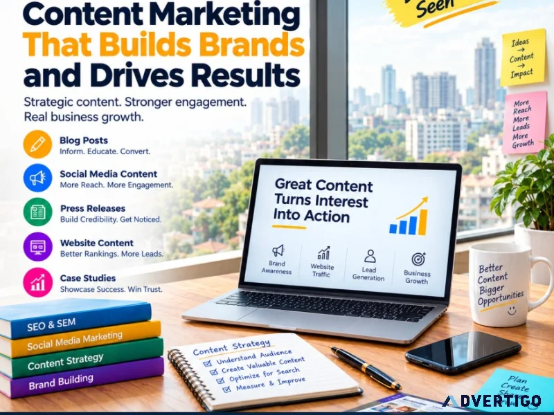 Content marketing agency in ahmedabad helping businesses