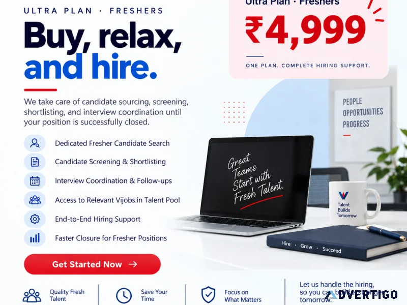 Vijobsin recruitment plan 4999 job posting services in in