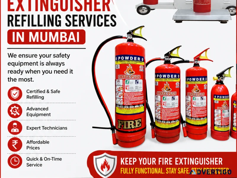 Fire extinguisher refilling services in mumbai