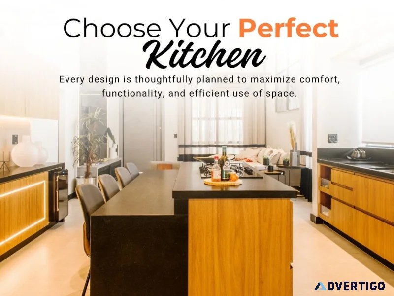 Modern modular kitchen in dehradun designed around you