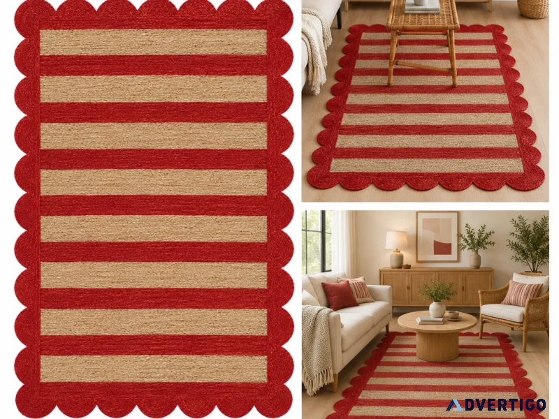 Natural jute area rugs to elevate your home décor in the usa