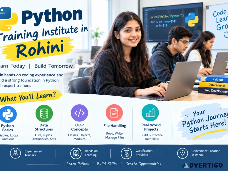 Build your coding future with the best python training institute