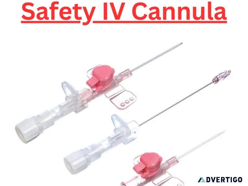 Best quality safety iv cannula expoter from india