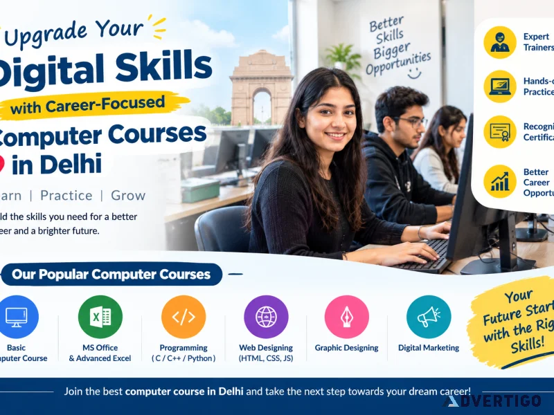Upgrade your digital skills with careerfocused computer courses