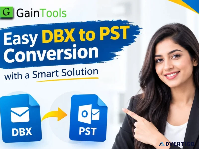 Start outlook express email migration with a dbx converter