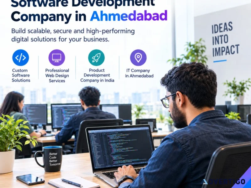 Software development company in ahmedabad for scalable business