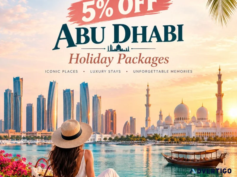 Unlock 5 off abu dhabi holiday packages 91 9090484850