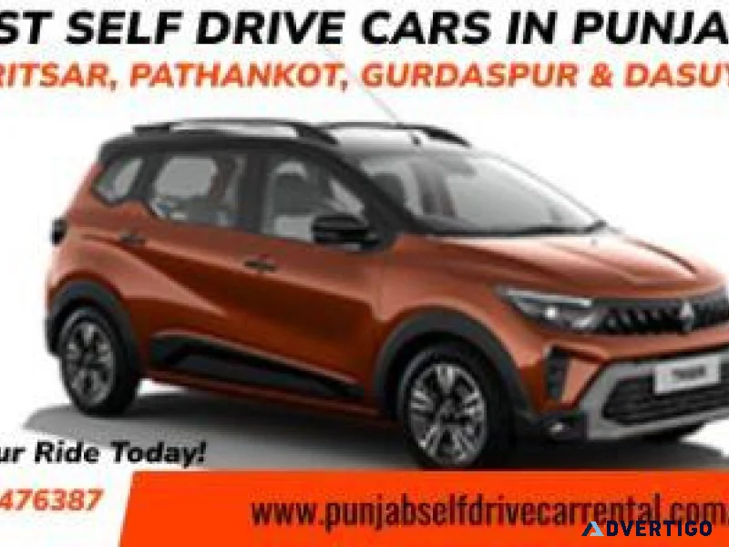 Best self drive cars in punjab amritsar pathankot gurdaspur