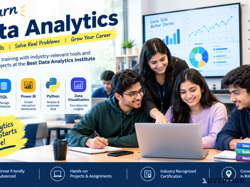 Learn excel sql power bi at a data analytics institute in roh