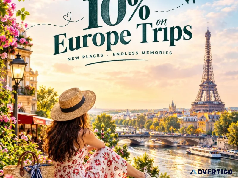 Book now save 10 on europe trips 91 9090484850
