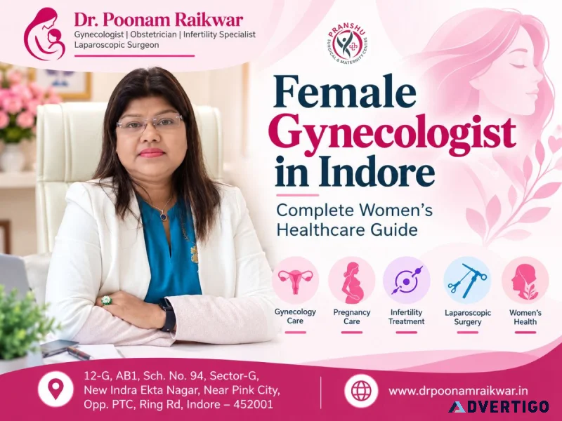 Gynecologist in indore for womens healthcare dr poonam raikw