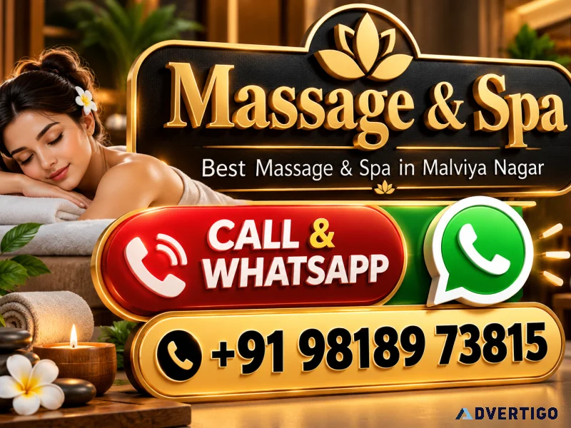 Best spa in malviya nagar massage spa in south delhi