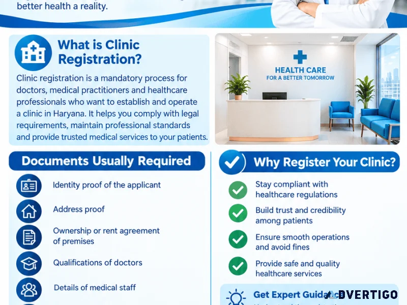 Clinic registration in haryana