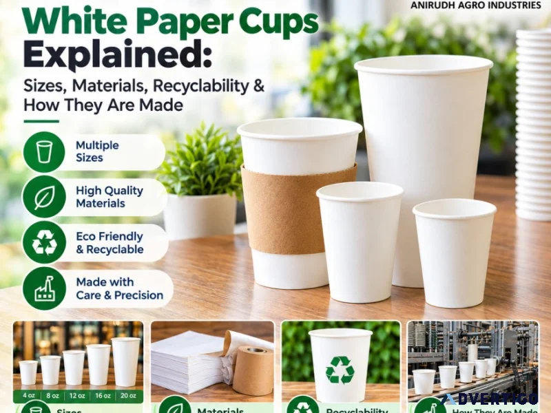 Paper cup size guide for businesses by anirudh agro industries