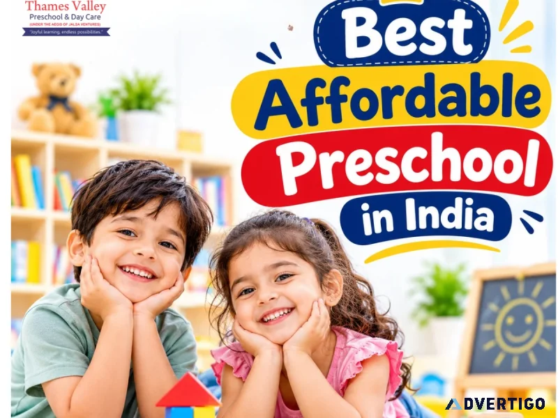 Best affordable preschool in india