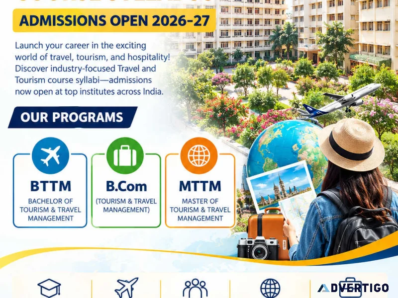 Kle snc ttm college travel and tourism course syllabus