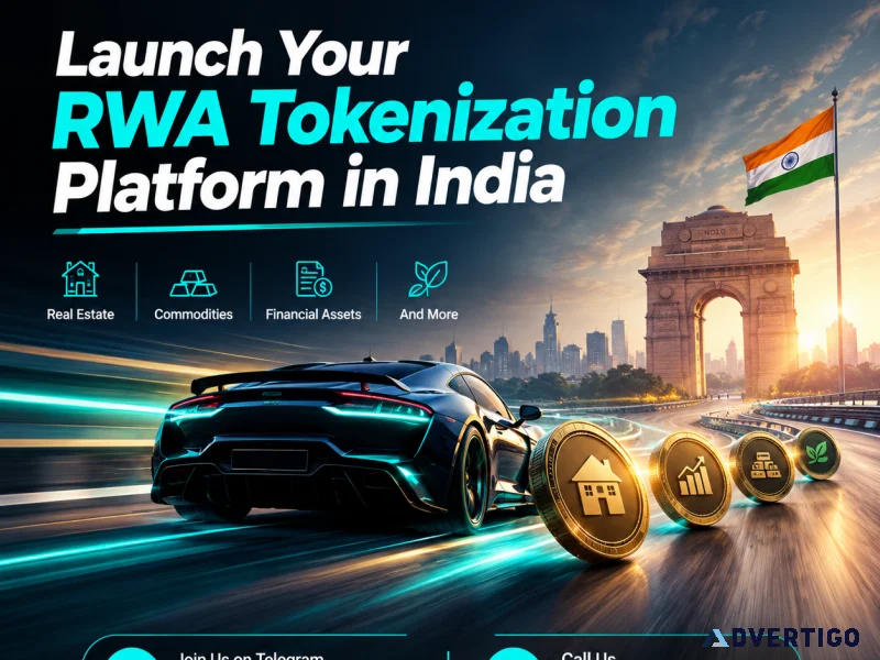 Launch your rwa tokenization platform in india