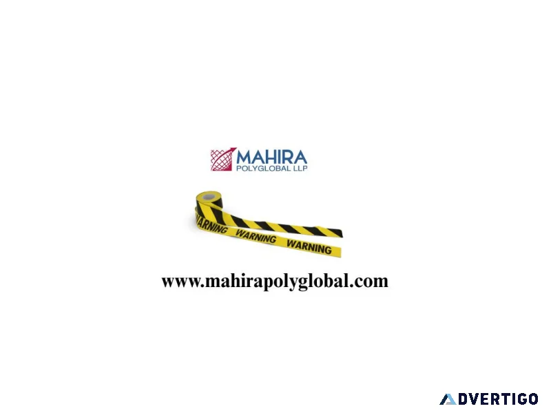 Warning tape improves hazard visibility during essential utility