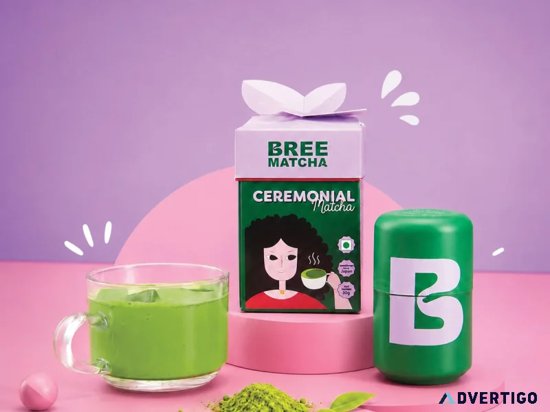 Ceremonial matcha powder for a traditional tea experience