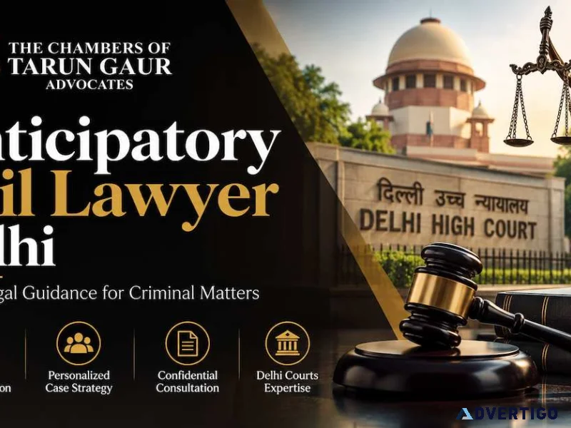 Legal guidance for anticipatory bail applications in delhi