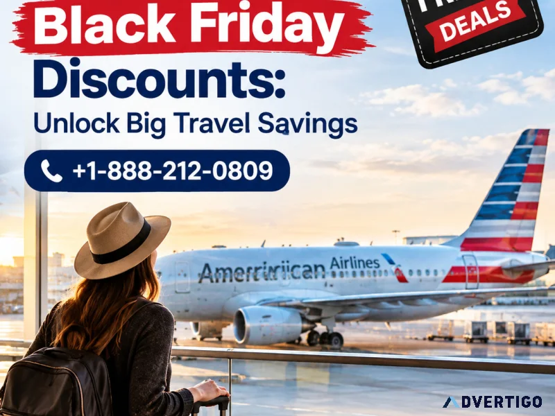 American airlines black friday discounts