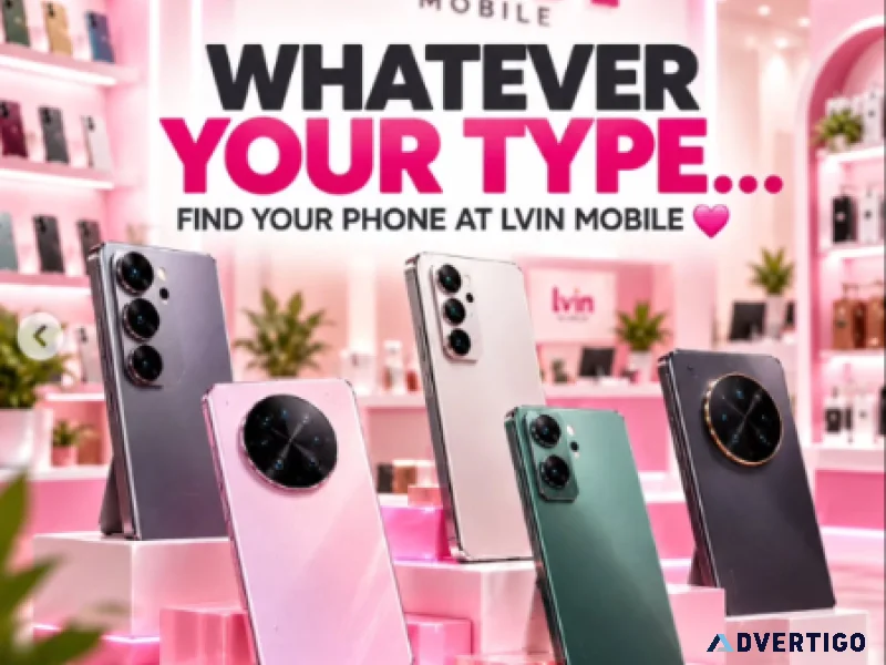 Branded mobile store explore smartphones at lvin india