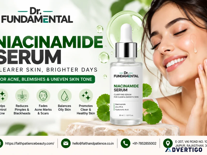 Best niacinamide serum for oily skin and daily care