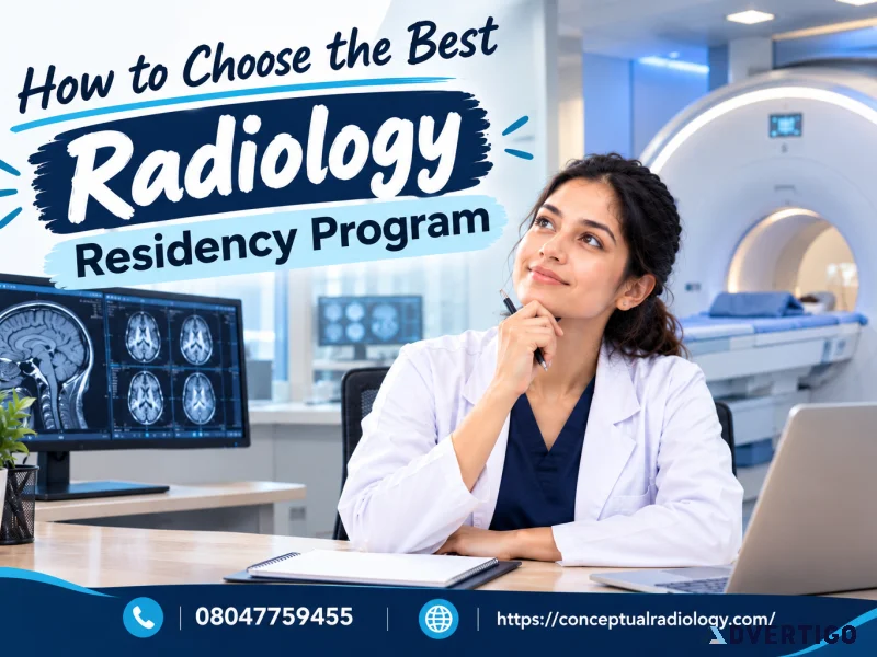 How to choose the best radiology residency program