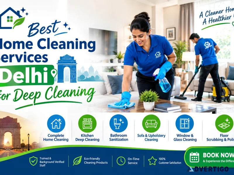 Best home cleaning services delhi for deep cleaning
