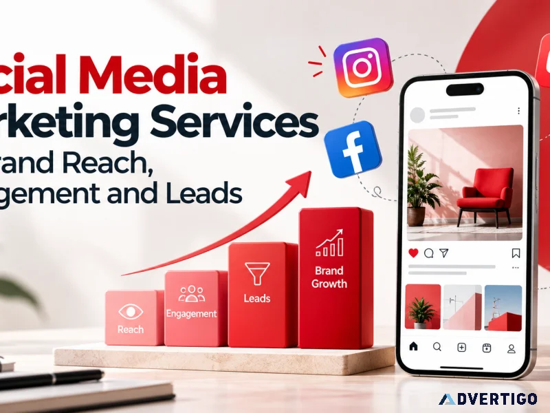 Social media marketing services for brand reach engagement and