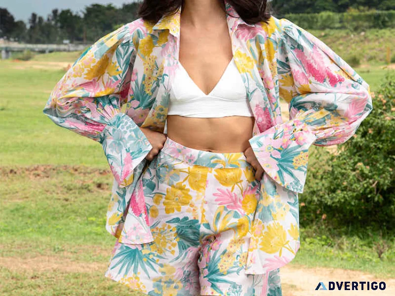Order women floral printed shirts online house of soi