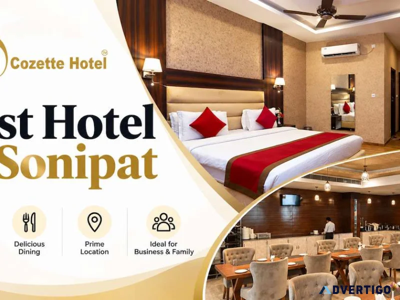 Find convenient accommodation for your sonipat travel plans