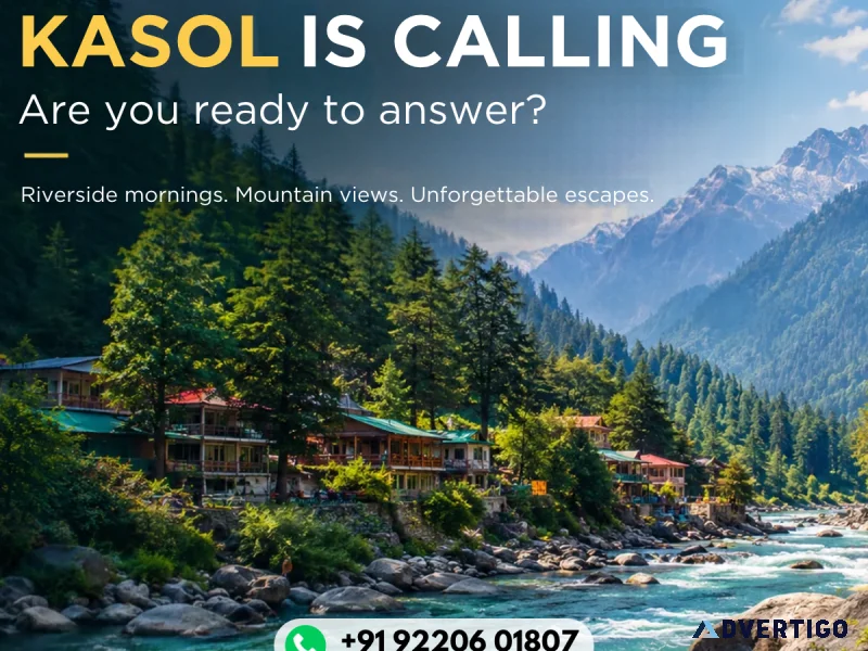 Budget kasol tour packages explore parvati valley under 6000