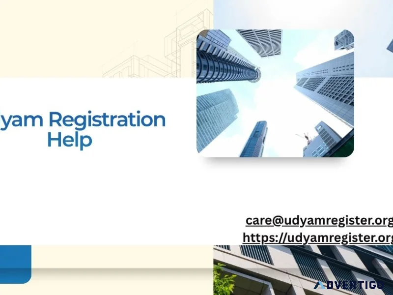 Udyam registration help