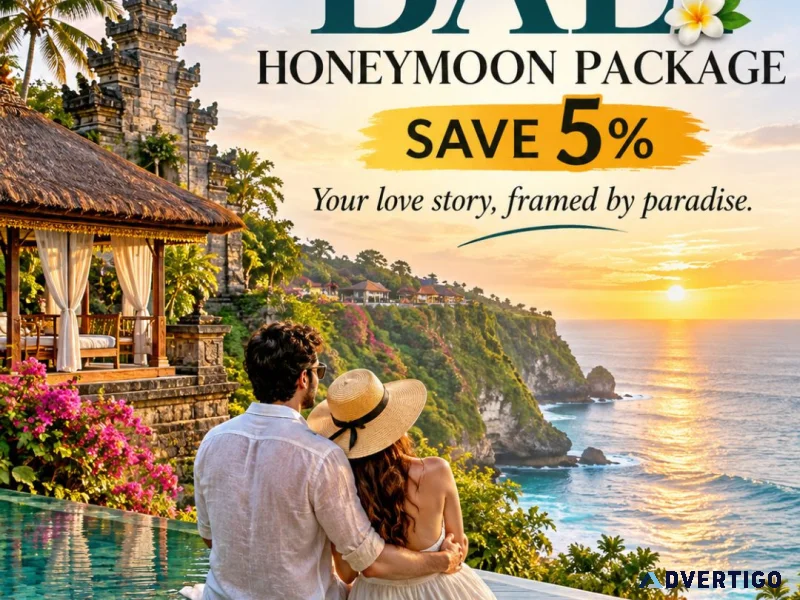 Book bali honeymoon package save 5 91 9090484850