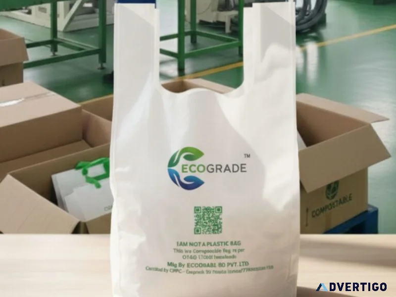 Contact ecograde compostable bag manufacturer in delhi ncr