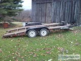 16  Heavy Duty Tandem Axle Car Hauler Trailer