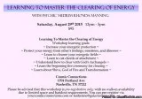 Learning To Master the Clearing of Energy by Rhonda Manning