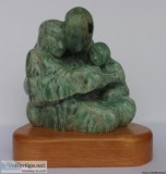 &quotThe Familly" Stone Sculpture by Gerald J Sandau