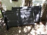 Beds Twin Used Painted-Fir() 1-Mattrace No-Slats needs tlc