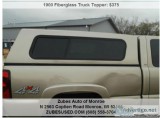 Chevy Fiberglass Topper Truck cap for 6 ½  bed.