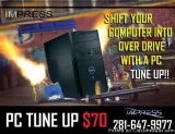 PC Starting to Run Slow Bring it in for a Tune Up before it gets