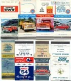 1955 56 57 Pontiac Matchbook Covers