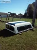 Tacoma Topper Full Size Fiberglass White