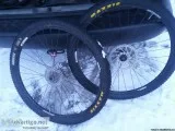 Specialized wheelsCustom DT Swiss X450SL rims.