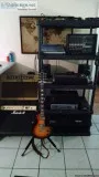 Gibson LES PAUL STUDIO CUSTOM CASE SPLIT COILSRED BURST MAPLE TO