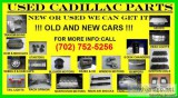 USED AND NEW CADILLAC PARTS