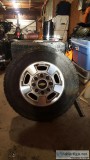For Sale Set of 2500 Series GM Tires and Rims