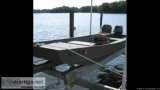 15ft John Boat w trailer and 25hp motor