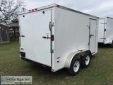 NEW ENCLOSED TRAILER 7 ft. by 12 ft. wAdditional 3&quot Height V